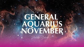 ♒️AQUARIUS NOV👉Intuisimu makin tajam Kamu mampu melampaui pencapaianmu Keberuntungan di pihakmu💫🎁💥 [upl. by Ehcar799]