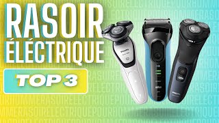 TOP 3  MEILLEUR RASOIR ÉLECTRIQUE HOMME 2024 [upl. by Yleoj50]