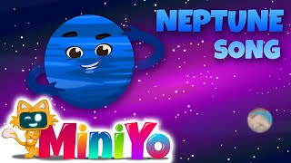 Neptune Song  Planet Songs for Kids  Miniyo Nursery Rhymes [upl. by Lawrence]