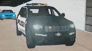 BeamNGdrive  Seacrest County Jeep Grand Cherokee SRT Track hawk Police Car Drive [upl. by Nehtanhoj]