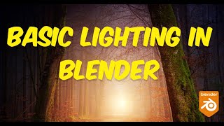 Basic lighting in blender  TriLighting addon [upl. by Lymn]