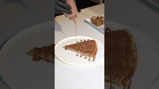 Toblerone crepdessert chocolatecrepe tobleron [upl. by Inat]