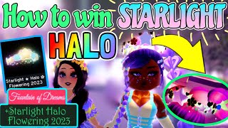 ⭐️ How to WIN Spring HALO 2023🌸 Starlight Flowering Royale High [upl. by Kartis]