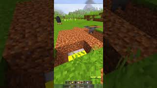 How To Make Iron Farm 🥵🤟  minecraft shots shortsfeed [upl. by Sacram]