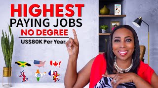 10 Highest Paying Jobs You Can Do Without A College Degree Or High School Diploma [upl. by Pickens]