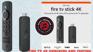 ALL NEW Fire TV Stick 4k Unboxing and testing [upl. by Lorette999]