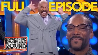 FAMILY FEUD SNOOP DOGG Full Episode Of Celebrity Family Feud US With Steve Harvey [upl. by Airotnes237]