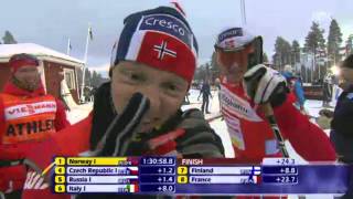 Petter Northug  Marcus Hellner Claims That Northug Has Lost His Famous Sprint 2011 [upl. by Betthezel]