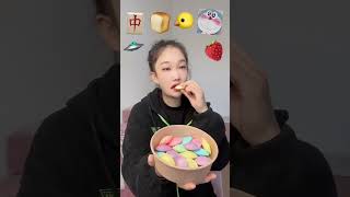 The challenge of eating emoticon pack with gourmet girl 504 [upl. by Hnao427]