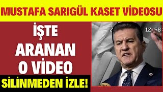 MUSTAFA SARIGÜL KASET İFŞA VİDEOSU SİLİNMEDEN İZLE [upl. by Alidia]