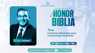 EN HONOR A LA BIBLIA  Géneros literarios que conforman la Biblia [upl. by Farron]