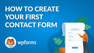 How to Create Your First WordPress Contact Form 2024 GUIDE [upl. by Ahsertal]