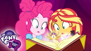 Sunset Gets Stuck in a CRAZY Time Warp 🌀⏱️  My Little Pony Equestria Girls  45 Minute Special [upl. by Charla301]