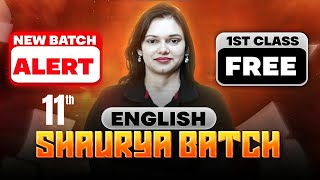 CBSE Class 11th English  Shaurya Batch  Poster Writing  1st Free Class  By Kusum Maam [upl. by Ayeki86]