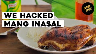 Mang Inasal Chicken Inasal Recipe How to Make Filipino Chicken Barbecue  Food Hack • Pepperph [upl. by Bashemeth]