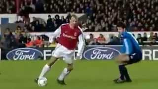 Dennis Bergkamp top 10 Arsenal Goals [upl. by Annawal788]