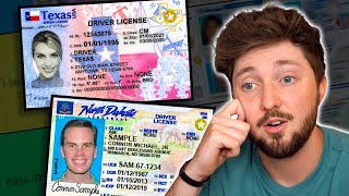 Ranking Every States Drivers License [upl. by Peirce436]