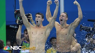 Revenge in Rio Michael Phelps and Team USA reclaim the 4x100  NBC Sports [upl. by Immaj]