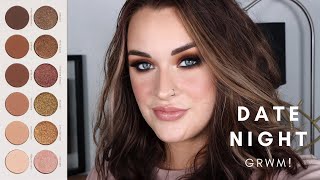 Date Night Makeup GRWM  Morphe x Jaclyn Hill Divine Neutrals Eyeshadow Tutorial [upl. by Anegroeg]