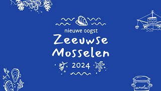 Nieuw seizoen Zeeuwse mosselen 2024 van start [upl. by Rosmunda]