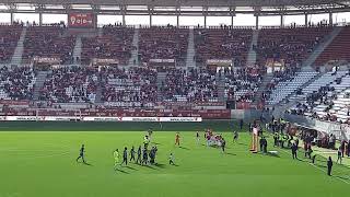 Saltan los jugadores Real Murcia vs Atlético Baleares [upl. by Cyd]