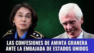 LO QUE WIKILEAKS NOS DEJÓ SABER Aminta Granera se fue a «confesar» a la Embajada de EEUU en Managua [upl. by Pickard602]