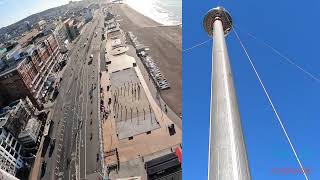 Brigthon I360 abseil 138 meters 450 feet [upl. by Dev]