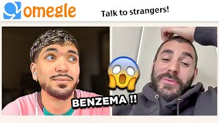 Jamel TOMBE avec Benzema sur OMEGLE [upl. by Jerrie]