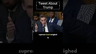 Sen Hawley call out Biden Nominee over very mean tweet about Trump Our president [upl. by Stu568]