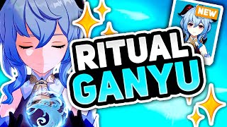 CONSIGUE ASÍ A GANYU ❄️ RITUAL TIRADAS ✨ Genshin Impact [upl. by Tiemroth897]