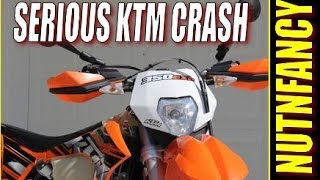 Serious Motorcycle Crash Caused by Bad Mechanic [upl. by Nefets66]