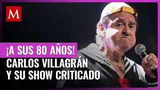 Carlos Villagrán Kiko reaparece en su show bailando y se gana los aplausos del público [upl. by Aimerej]