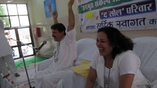 SWAMI ALOK JI amp MAA SUMAN [upl. by Thetisa]