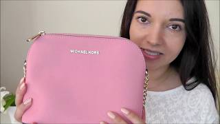 Michael Kors Cindy crossbody bag review [upl. by Behm921]