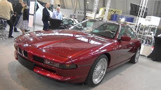 BMW 850i E31  Retro Classics 2018  Stuttgart [upl. by Meelak]