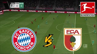 BAYERN MUNCHEN vs AUGSBURG  BUNDESLIGA 20242025  FOOTBALL LIFE 2025 [upl. by Malinde271]