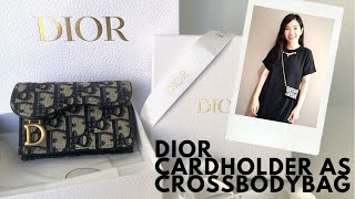 100 SAVE YOUR MONEY ON TREND MICRO BAGS 2021 Dior cardholder as crossbody bag [upl. by Dean]