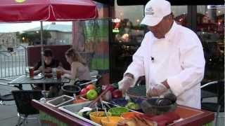 Dave Garduno with Chile Rio Mexican Grill Albuquerque How to Make Guacamole Recipe [upl. by Ahsinej]