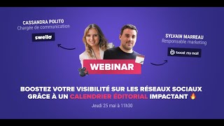 Réseaux sociaux  boostez votre visibilité grâce à un calendrier éditorial impactant [upl. by Akinot]