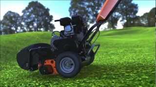 Jacobsen ECLIPSE2 122F Hybrid Walking Greens Mower Animation [upl. by Tnayrb]