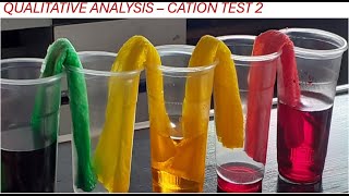 QUALITATIVE ANALYSIS  CATION TEST  A  LEVEL AS SEASON 2 [upl. by Gupta]