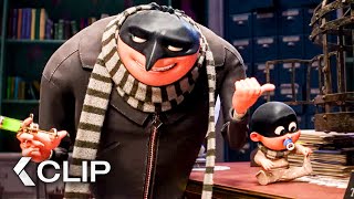 DESPICABLE ME 4 Movie Clip  Baby Grus First Heist 2024 Minions [upl. by Lau]