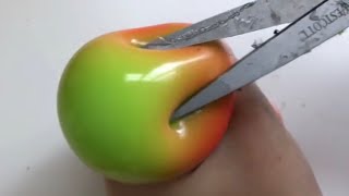 Satisfying Slime Stress Ball Cutting 30 [upl. by Sacttler]