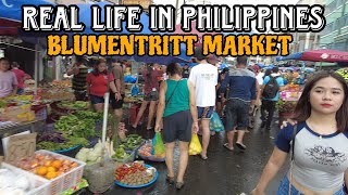 BLUMENTRITT MANILA THE LAST WALKING IN 2023 SUPER CROWDED PLACE  PHILIPPINES [upl. by Amathist]