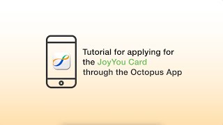 【JoyYou Card】How to apply for the JoyYou Card through Octopus App [upl. by Esile647]