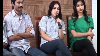 Dhanush Aishwarya 3 Movie Press Meet [upl. by Meta548]