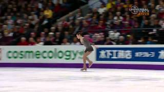 2013 Worlds Yuna Kim FS Les Miserables Universal Sports [upl. by Stern]