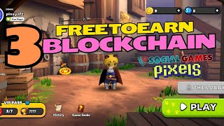 3 Blockchain Games na Pwedeng Kumita ng FREE [upl. by Ekal]