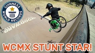 Aaron quotWheelzquot Fotheringham Extreme Wheelchair Athlete  Guinness World Records [upl. by Tonneson516]