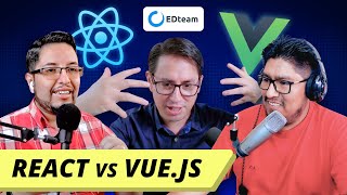 React vs Vue ¿Cuál es mejor para frontend en 2024  EDpodcast 236 [upl. by Eiramnwad]